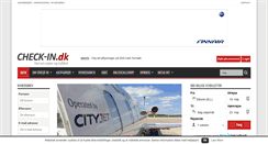 Desktop Screenshot of check-in.dk